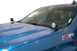 Chevrolet 1500 Light Brackets - Addictive Desert Designs - Ditch Light Brackets - Hammer Black - `22-`27 Chevrolet 1500 Light Brackets - Addictive Desert Designs - Ditch Light Brackets - Hammer Black - `22-`27